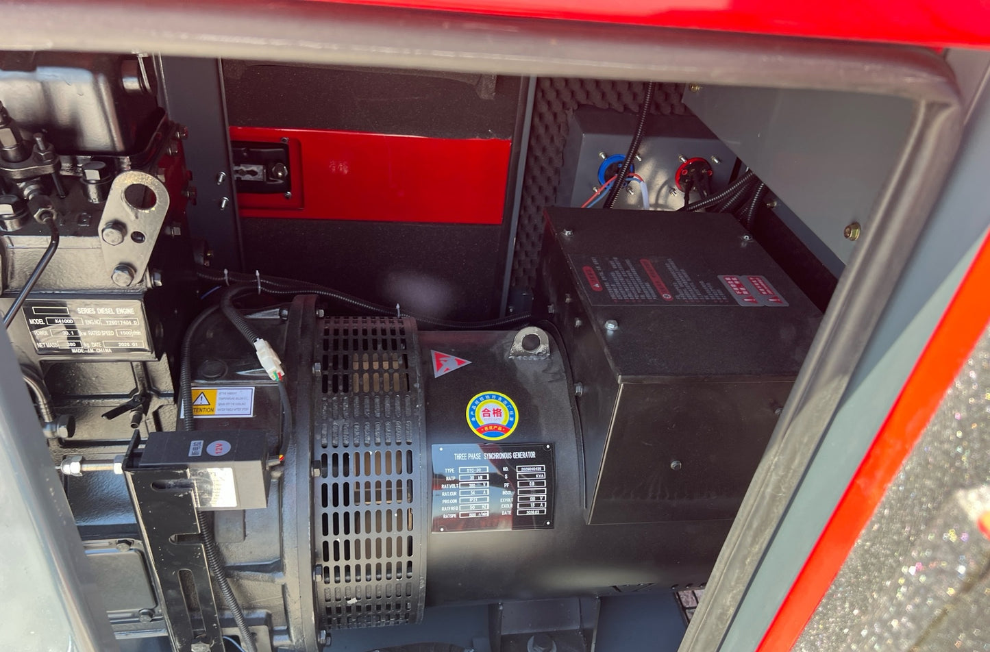 Gerador Diesel DEVOL VG-R30 30 kW / 37,5 kVA Trifásico Insonorizado | Novo 2026