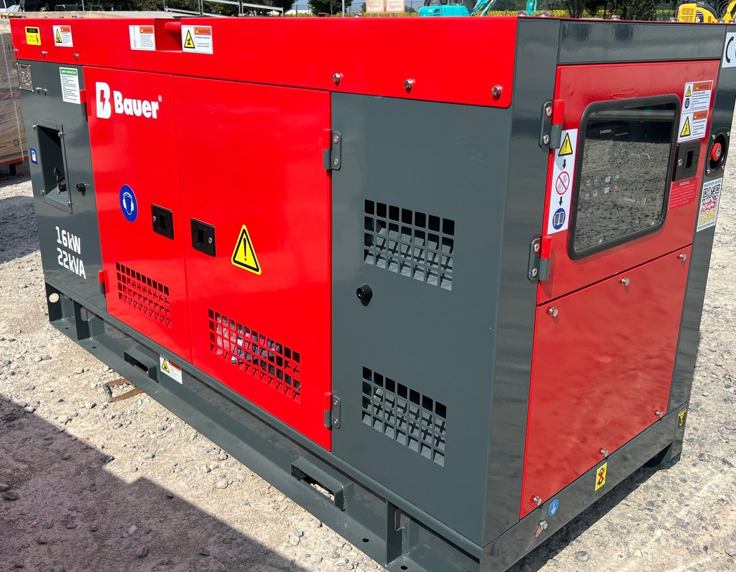 Gerador Diesel Bauer GFS-16 ATS 20 kVA Trifásico Insonorizado | Novo 2025