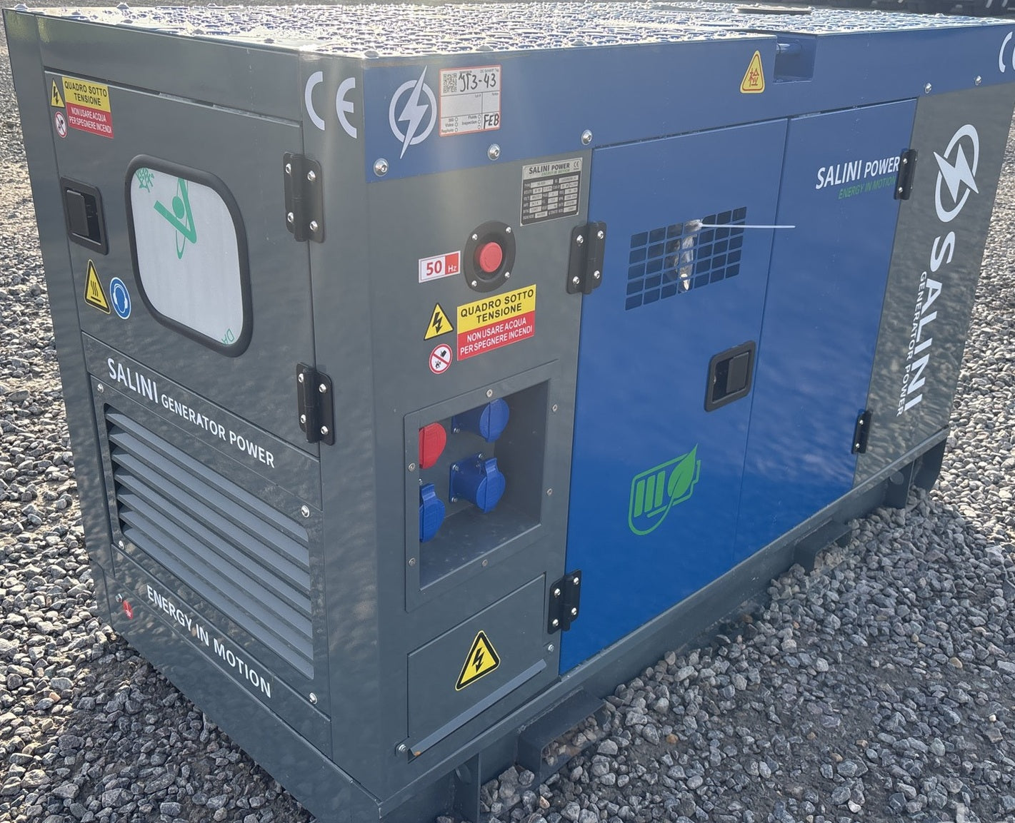 Gerador SALINI POWER VG-R30 de 37,5 KVA