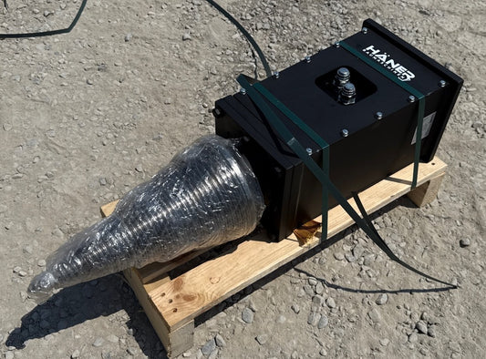 Rachador e Fende de Lenha Hidráulico Haener HKS180 para Escavadoras 3-7 Ton | Novo