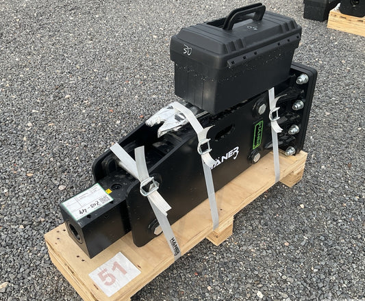 Martelo hidráulico Haener HX500SA para miniescavadoras entre 1,5 e 4,5 toneladas