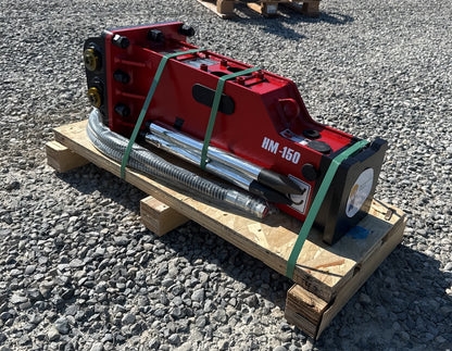 Martelo hidráulico LANCINI HM-150 para miniescavadoras entre 1,5 e 4,5 toneladas