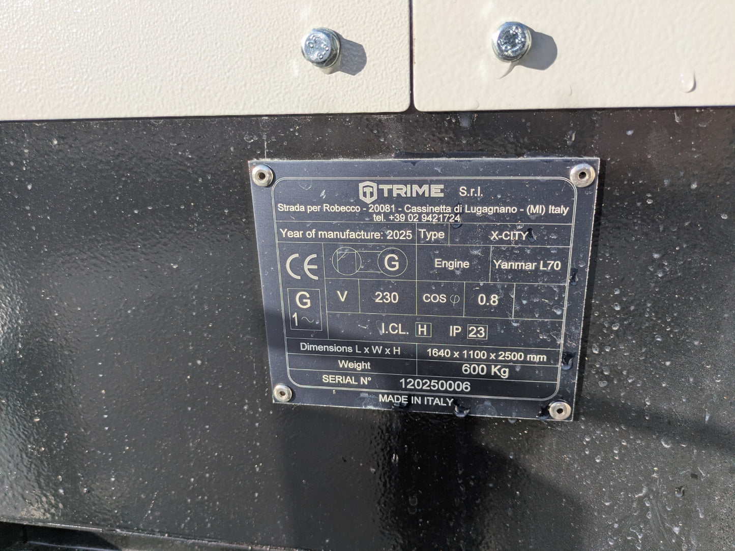 Torre Trime X-City de mastro e iluminação 4x320W 4 lâmpadas LED