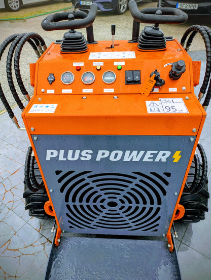 Mini Pa carregadora PLUS POWER VHT-380 de pneus