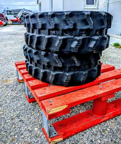 Rastos de borracha para mini e midi escavadoras 180x72x37 PAR