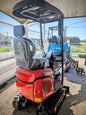 Mini Escavadora XN12-8 com 3 balde e engate rapido