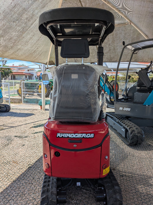 Mini Escavadora XN10-8 com 3 balde e engate rapido