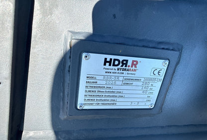 Balde Crivador Hydraram RBR-5R para Escavadora 3–5 Ton | Novo 2026