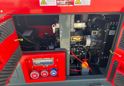 Gerador Diesel Bauer GFS-16 ATS 20 kVA Trifásico Insonorizado | Novo 2025